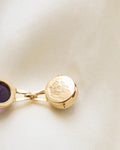 Extraordinary Swedish Amethyst Cabochon Bracelet 18K Gold 1966