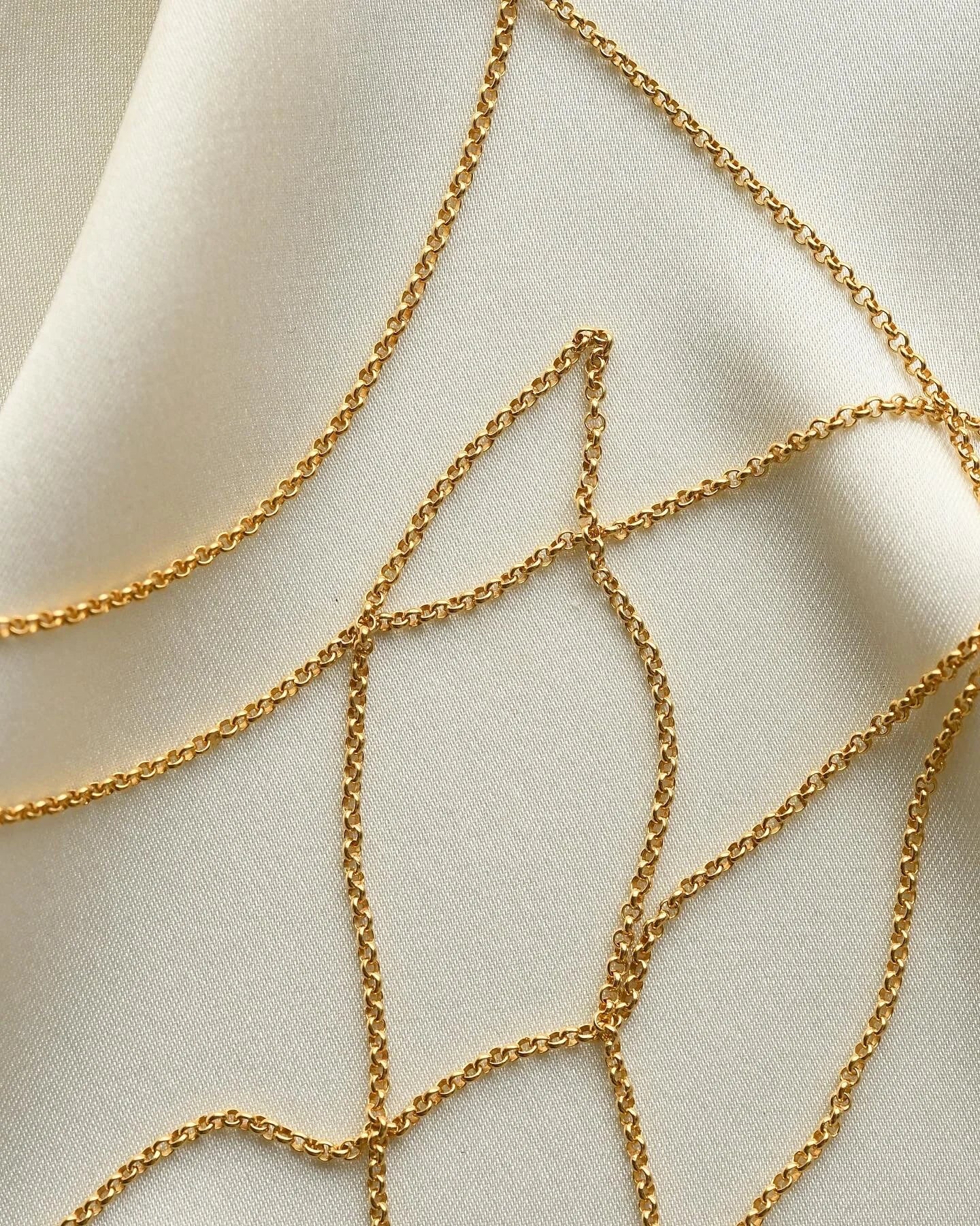 Sublime Long Guard Chain 18K Gold 1916