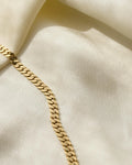 Vintage Viggo Pedersen Curb Link Chain 14K Gold 1960s