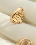 Magical Swedish Old Harpe Ring 18K Gold 1951