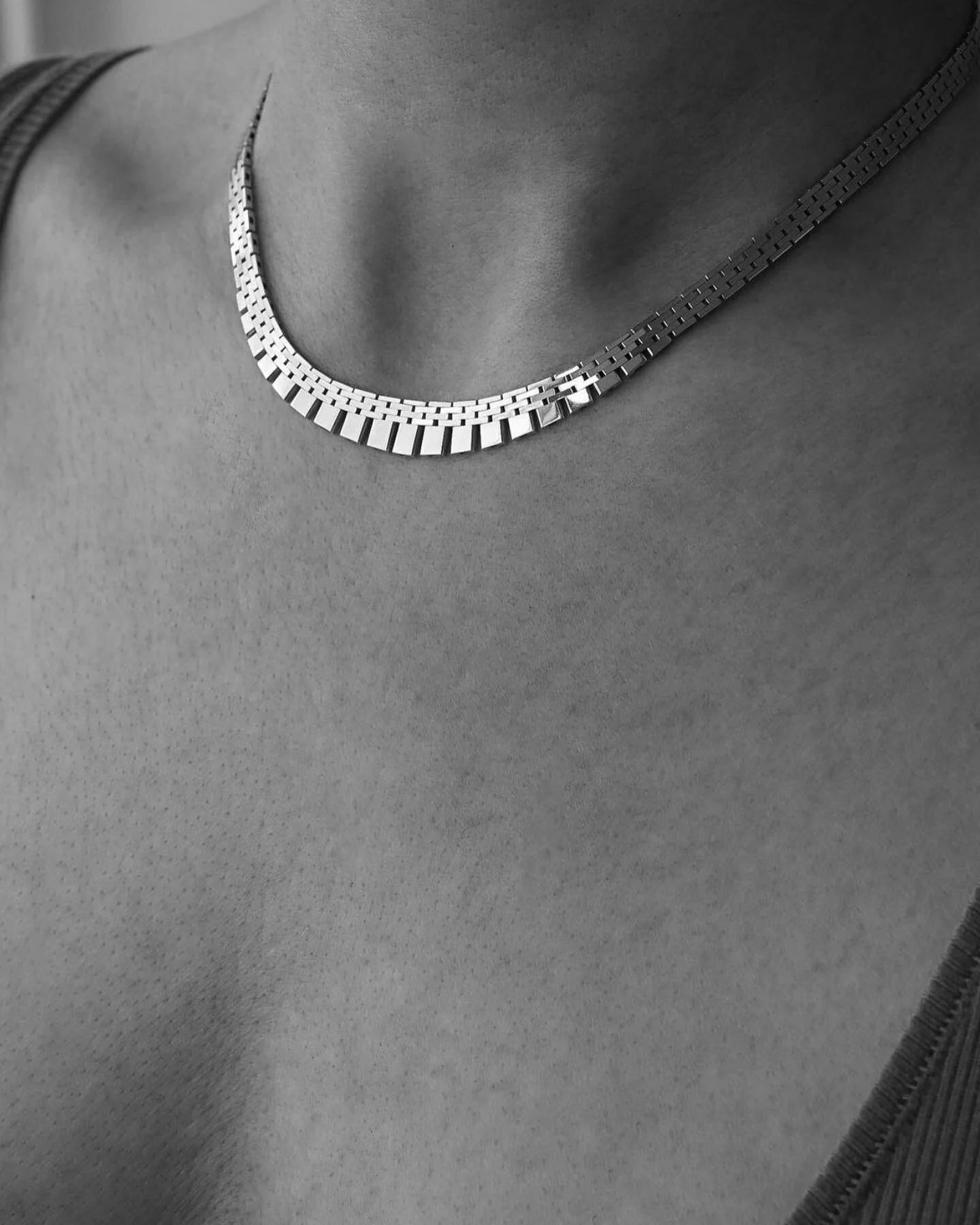 Danish Vintage Cleopatra Necklace 14K Gold 1970