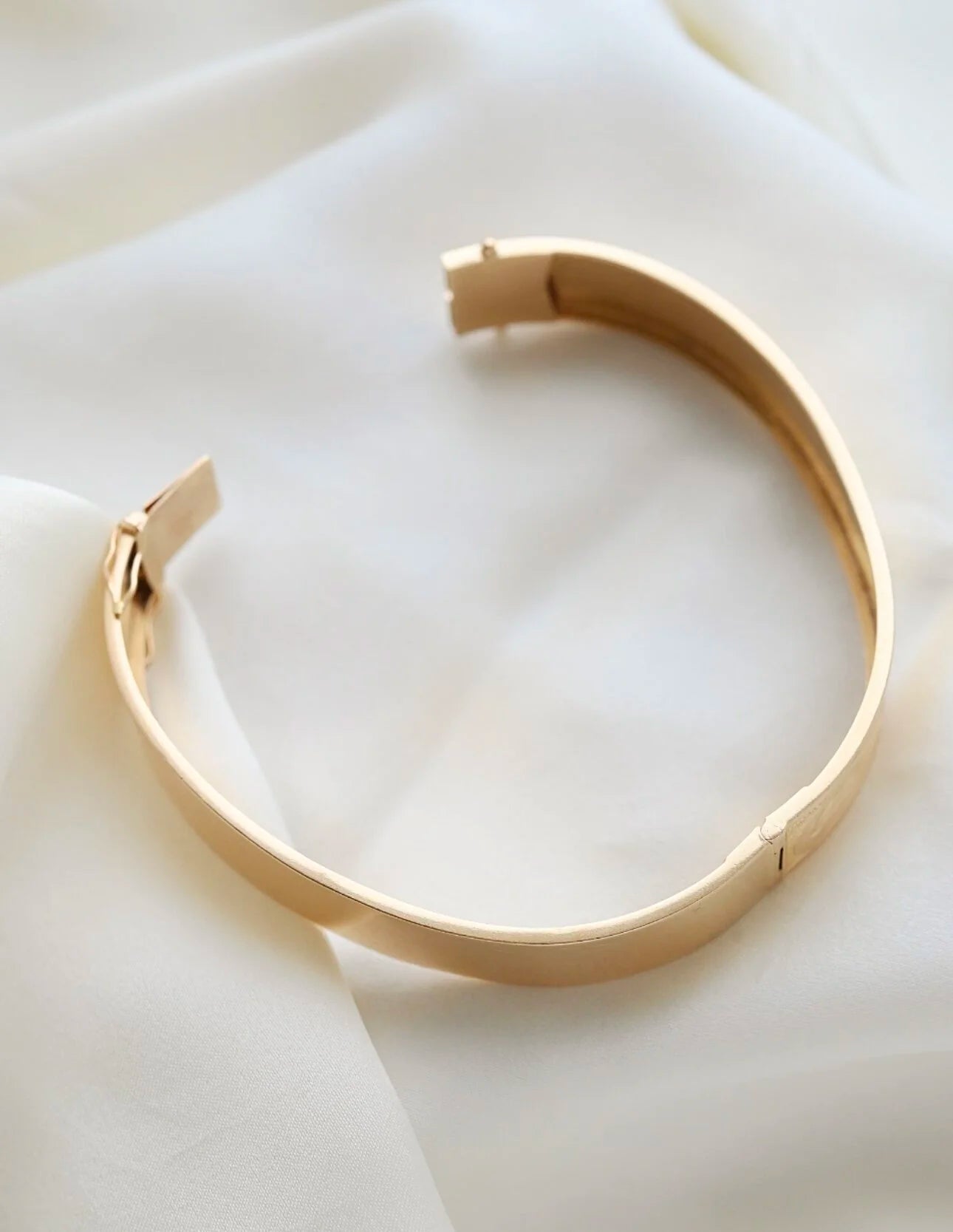 Antique Bangle Smaller Wrist 18K Gold 1930 Sweden
