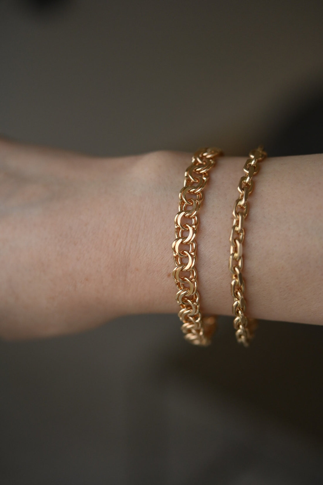 Sublime Swedish Rose Gold Bracelet 18K 1964