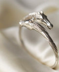 French Sterling Silver Horse Bracelet By Arthus Bertrand & Cie 1940s