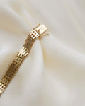 Gorg 36 Grams Danish Vintage Brick Link Necklace
