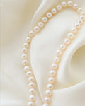 Pearl Dream Choker with Amethyst, Mother of Pearl and 18K Gold
