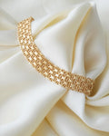 Swedish Vintage Stars Bracelet 18K Solid Gold 1964