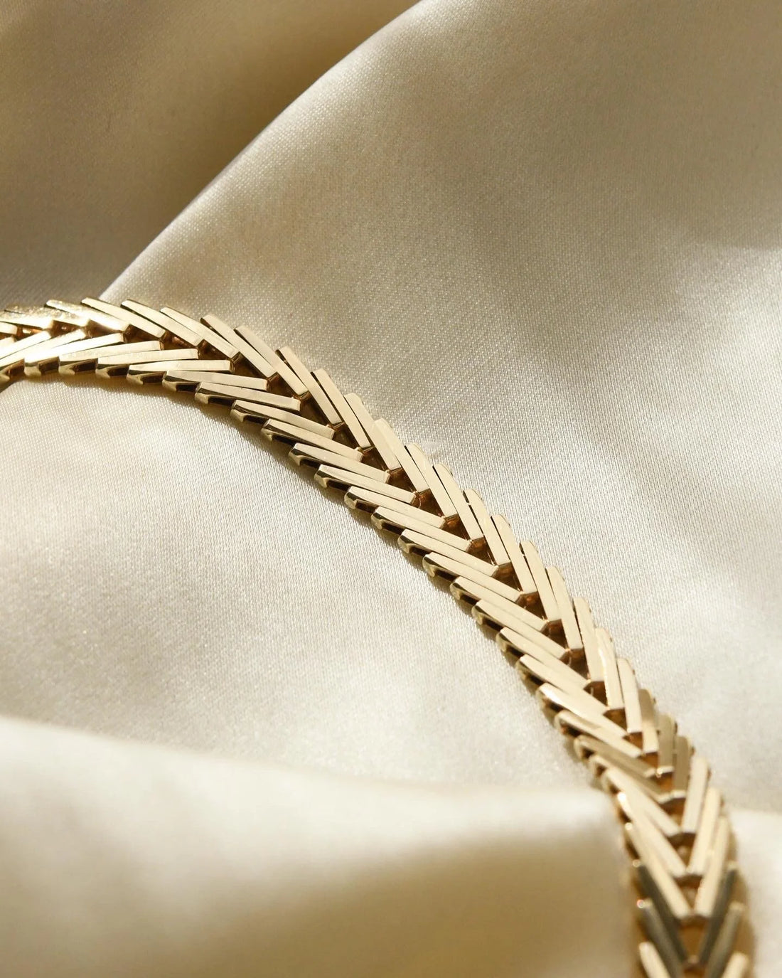 Extraordinary Danish Vintage Chain 14K Gold 1970s