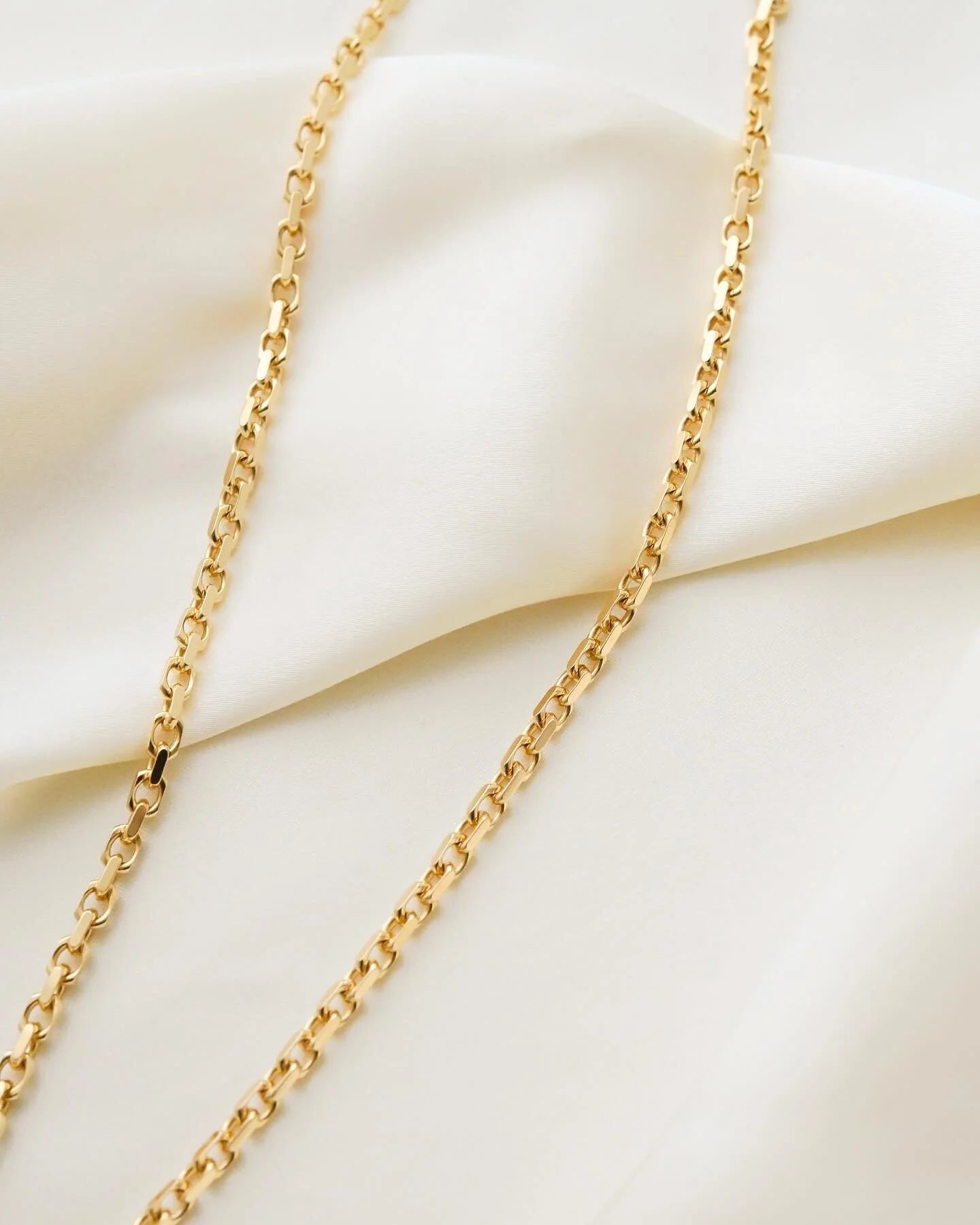 Rare LONG 26 inches Vintage Biker Chain 42 Grams 18K Gold