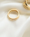 The Perfect Diamond Five Stone Vintage Ring 18K Gold
