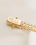 Gorg Swedish Mid Century Fox Tail Link Bracelet 18K Gold 1960