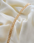 Gorgeous Swedish Bracelet by Ahlms 1966 18K Gold