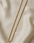 Gorgeous Vintage Wheat Link Chain 14K Gold 1980s