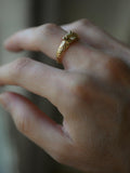 Incredible Historic Compartment Ring 18K Gold 1943