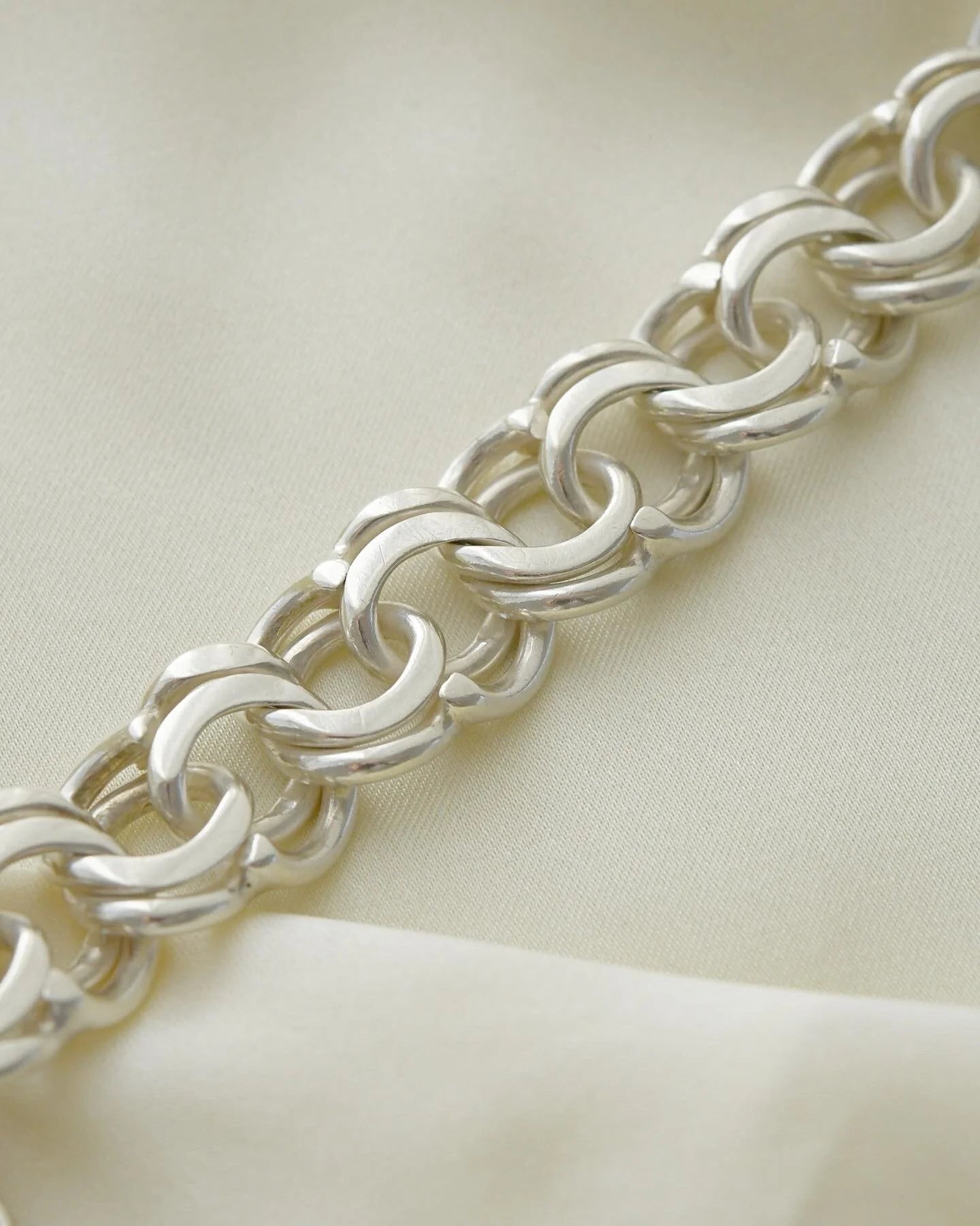 Vintage Silver Bracelet Bracelets Sold Separately Curb or Bismarck