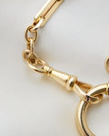 Sublime Heavy Swedish Watch Chain 18K Gold 1920s