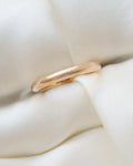 Beautiful Antique Soft Pastel Wedding Band Stacking Ring 20K Rose Gold 1923