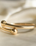 Unique Antique Bangle 14K Gold 1930s