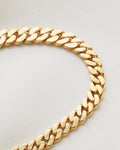 Antique Swedish Curb Link Watch Chain 18K Gold 1920s
