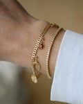 Special Good Luck Charm Bracelet 18K Gold 1950