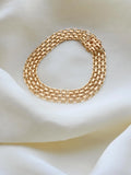 Perfect Star Link Bracelet 18K Gold Sweden 1964
