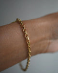Extraordinary HEAVY 80 Years Old Watch Chain 18K Gold Sweden 1940s
