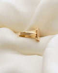 Amazing Swedish Vintage KK Signet Ring 18K Gold