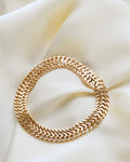 Special Buttery Fox Tail Link Bracelet 18K Gold 1959