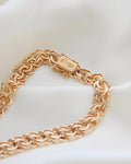 Stunning Swedish Link Bracelet Fully Hallmarked 18K Gold 1968