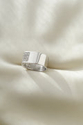 Vintage Diamond Ring by Lennart Abrahamson 18K Gold 1975