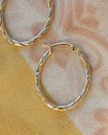 Gorg Twisted Hoops 14K Gold