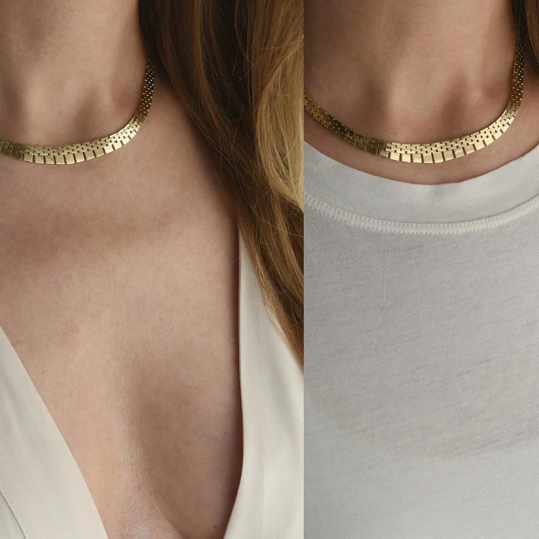Gorgeous Sexy Brick Link Chain 29.5 Grams 14K Solid Gold