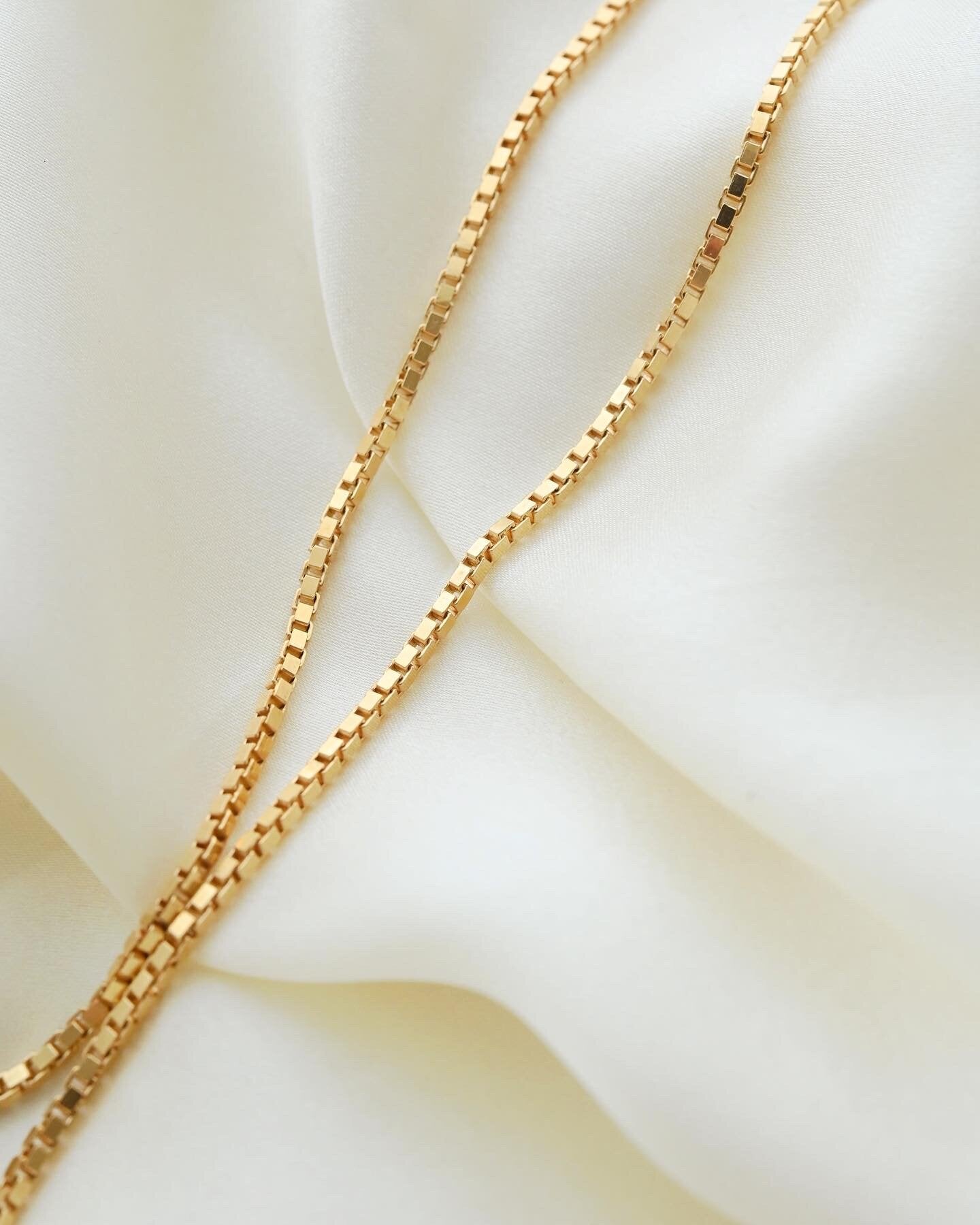 Gorg Super Substantial Box Chain 18K Gold