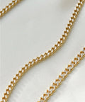 Beautiful Curb Link Chain 18K Gold 1971