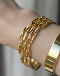 Amazing Italian Vintage Bracelet 18K Gold 1960s