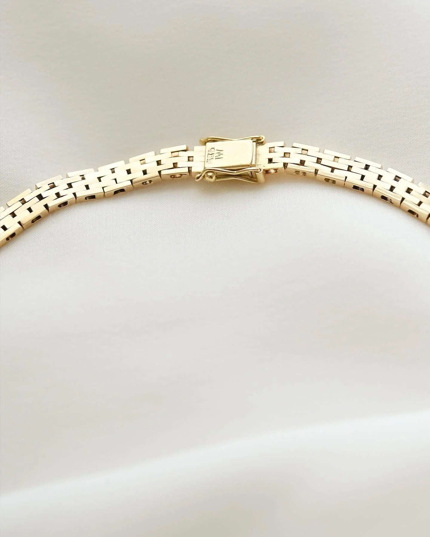 Perfect Sexy Cleopatra Necklace 29 GRAMS! 14K Gold 1960s
