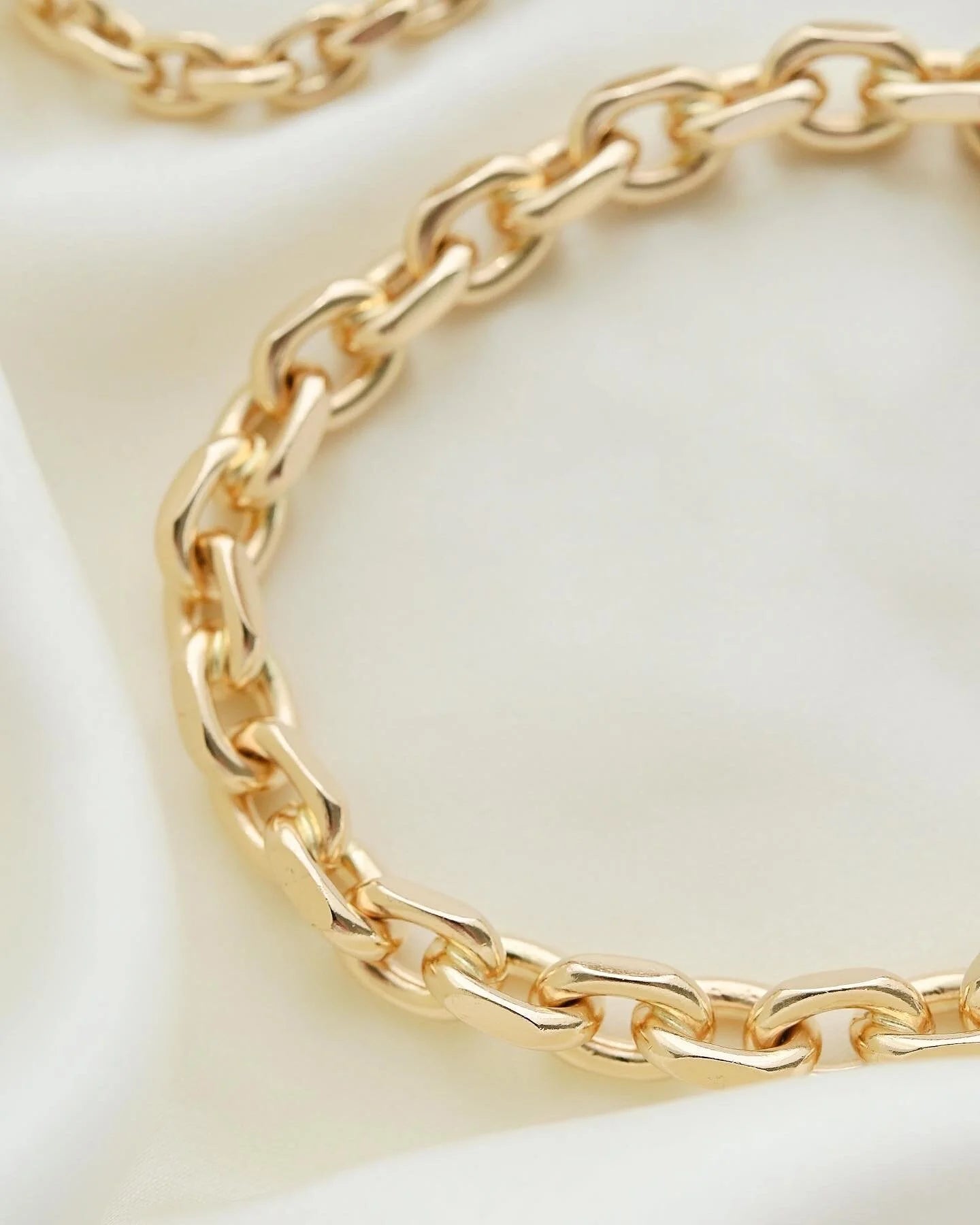 Biggest Most Amazing Vintage Anchor Link Bracelet Ever 14K Gold 1970