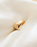 Special Swedish Navette Cut Spinel Ring 18K Gold 1963