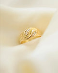 Antique Serpent Ring 18K Gold Late 1800s