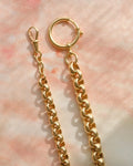 10.2 Inches Antique Belcher Watch Chain 18K Gold 1910s
