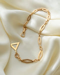 Unreal Stunning Antique Watch Chain 10.5 Inches 18K Rose Gold 1933