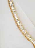 Once in A Lifetime Dream Tennis Bracelet 10.37 Carats of Yellow Sapphires 14K Gold Denmark 1990s