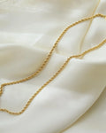 Perfect Italian Vintage Rope Chain 18K Gold