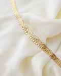 55 Grams Sublime Danish Vintage Necklace 14K Gold 1960