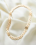 Incredible Beautiful Rare Danish Vintage Necklace 14K Gold