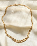 Sublime Bismarck Link Chain 14K Gold 1960s