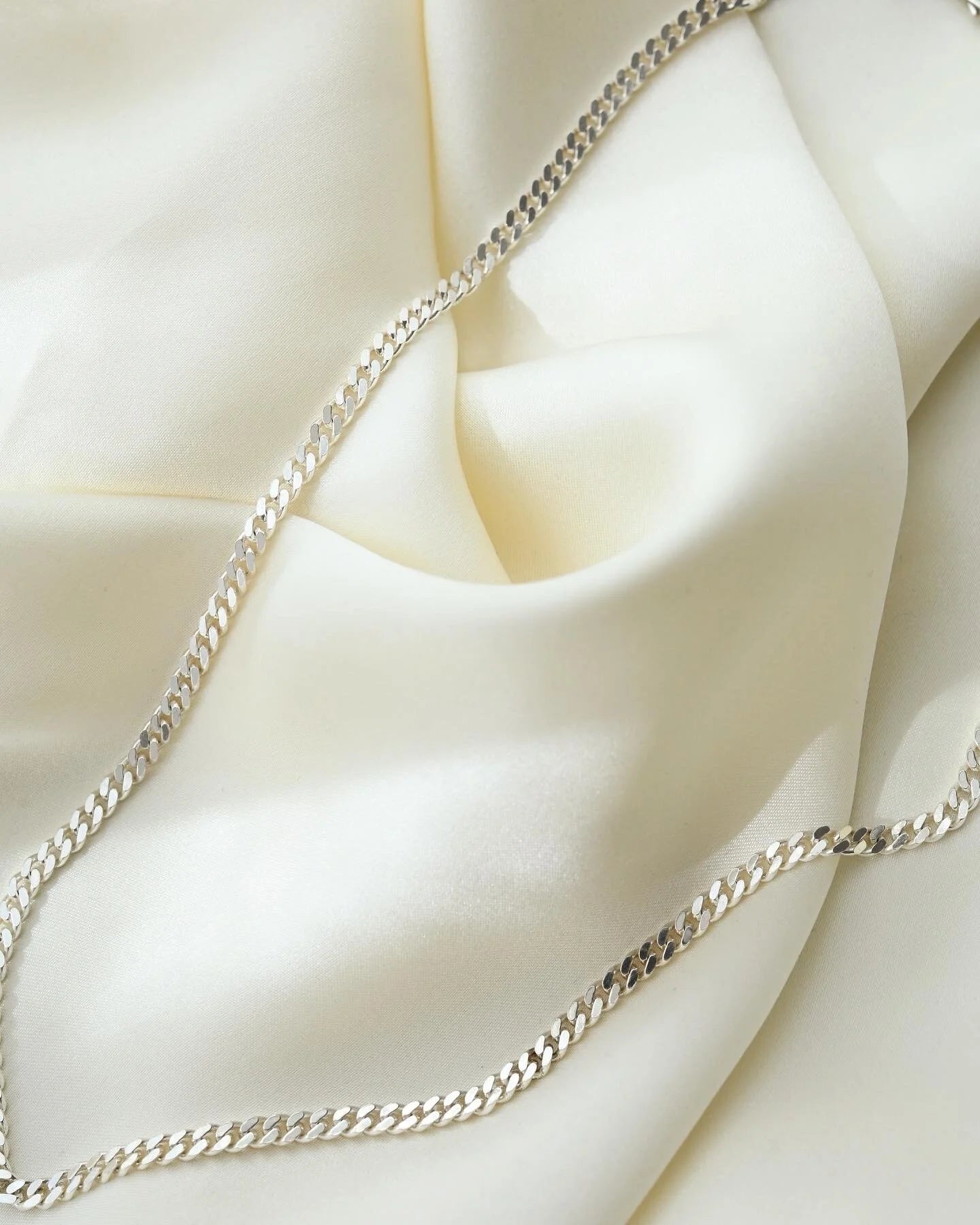 The Best Vintage Sterling Silver Curb Link Chain