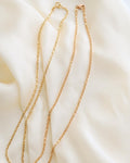 Italian Vintage Biker Chain 18K Rose Gold