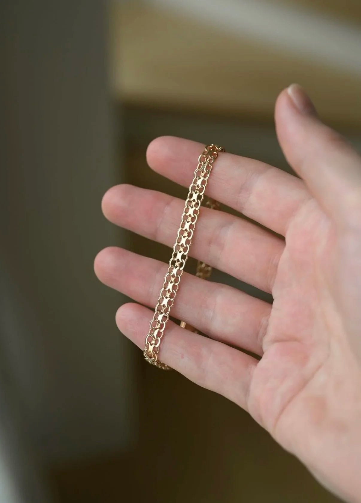 Endlessly Wearable Vintage Bracelet 18K Gold 1962 Sweden