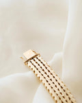 Heavy Gorg Danish Vintage Bracelet 14K Gold 1960s